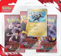 Destined Rivals 3 Pack Blister [Zebstrika] sealed Pokémon product
