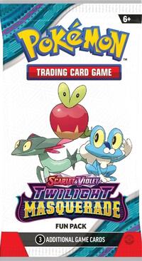 Twilight Masquerade Fun Pack sealed Pokémon product