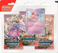 Temporal Forces 3 Pack Blister [Cleffa] sealed Pokémon product