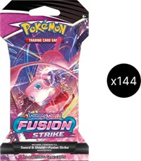 Fusion Strike Sleeved Booster Case sealed Pokémon product