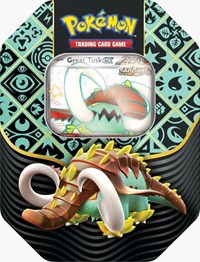 Paldean Fates International Tin [Great Tusk ex] sealed Pokémon product