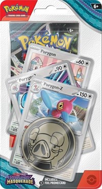 Twilight Masquerade Premium Checklane Blister [Porygon] sealed Pokémon product