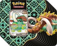 Paldean Fates Tin [Great Tusk ex] sealed Pokémon product