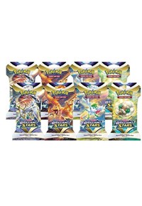 Brilliant Stars Sleeved Booster Pack Bundle [Set of 8] sealed Pokémon product