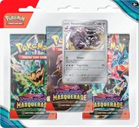 Twilight Masquerade 3 Pack Blister [Revavroom] sealed Pokémon product