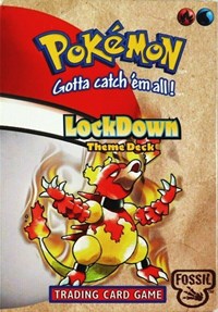 Fossil Theme Deck - "LockDown" sealed Pokémon product