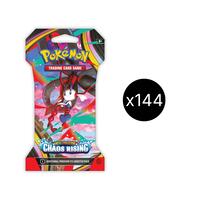 Chaos Rising Sleeved Booster Case sealed Pokémon product
