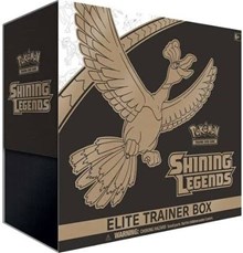 Shining Legends Elite Trainer Box sealed Pokémon product