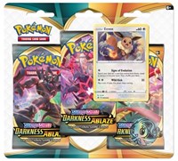 Darkness Ablaze 3 Pack Blister [Eevee] sealed Pokémon product