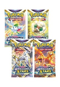 Brilliant Stars Booster Pack Art Bundle [Set of 4] sealed Pokémon product