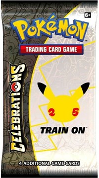 Celebrations Booster Pack sealed Pokémon product