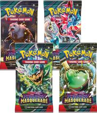 Twilight Masquerade Booster Pack Art Bundle [Set of 4] sealed Pokémon product
