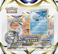 Brilliant Stars 3 Pack Blister [Glaceon] sealed Pokémon product