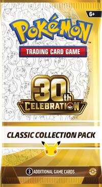 30th Celebration Classic Collection Pack sealed Pokémon product