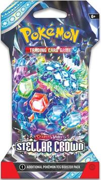Stellar Crown Sleeved Booster Pack sealed Pokémon product