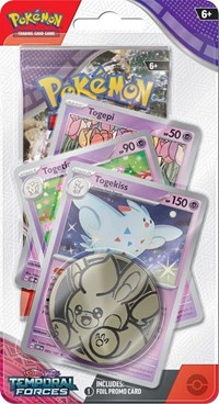 Temporal Forces Premium Checklane Blister [Togekiss] sealed Pokémon product