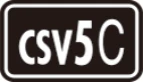 CSV5C (黑晶炽诚) set symbol